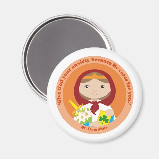 Aimant St. Dymphna (Recto/Verso)