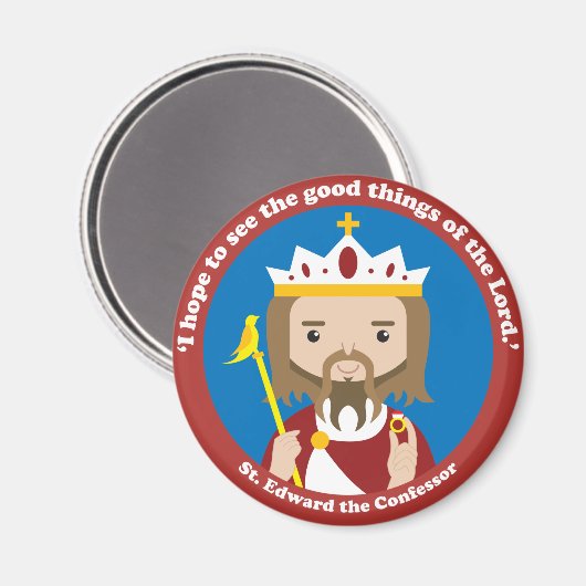 Aimant St. Edward le Confesseur (Recto/Verso)