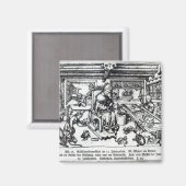 Aimant St. Eligius comme orfèvre dans son atelier (Recto/Verso)