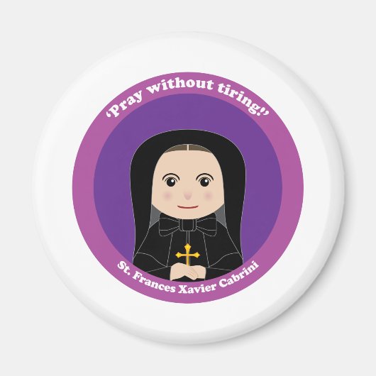 Aimant St Frances Xavier Cabrini (Devant)