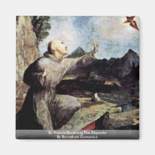 Aimant St Francis recevant les stigmates