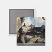 Aimant St. Francis Reçoit La Stigmata (Recto/Verso)