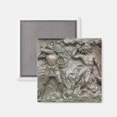 Aimant St. George Combattre le dragon (Recto/Verso)