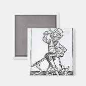 Aimant St. George, du "Liber Chronicarum" (Recto/Verso)