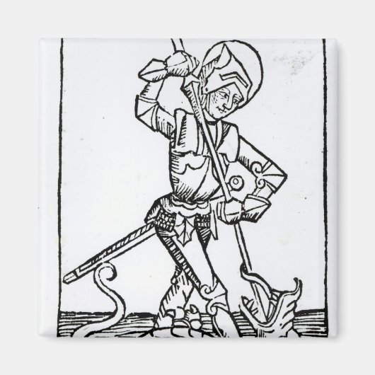 Aimant St. George, du "Liber Chronicarum" (Devant)