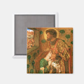 Aimant St George et la princesse Sabra (Recto/Verso)