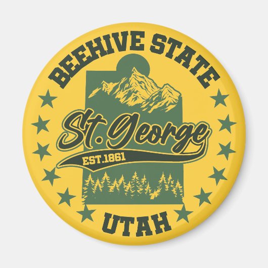 Aimant St. George, Utah (Devant)