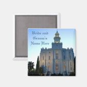 Aimant St.GeorgeTemple-Magnet-Customizable (Recto/Verso)