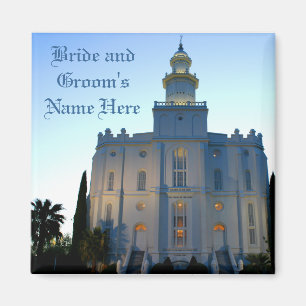 Aimant St.GeorgeTemple-Magnet-Customizable