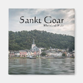 Aimant St. Goar sur le Rhin (Devant)