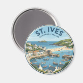 Aimant St. Ives Angleterre (Recto/Verso)