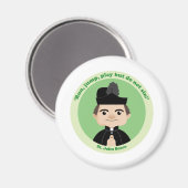 Aimant St. John Bosco (Recto/Verso)