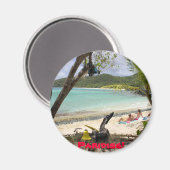 Aimant ST. JOHN ISLAND, Paris ! (Recto/Verso)