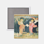 Aimant St. John Manger le livre (Recto/Verso)