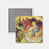 Aimant St. John sur Patmos (Recto/Verso)