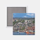 Aimant St. John's, Terre-Neuve, Canada, la côte (Recto/Verso)