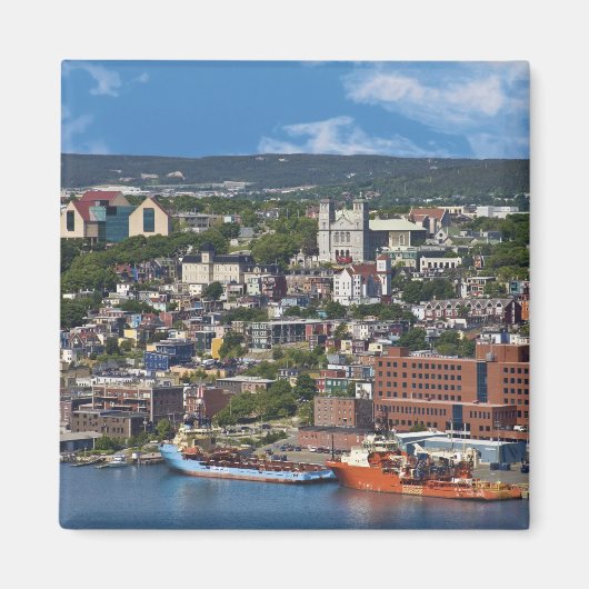 Aimant St. John's, Terre-Neuve, Canada, la côte (Devant)