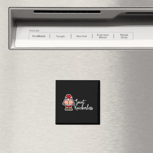 Aimant St. Knickerless Funny Mooning Santa Claus Christma (In Situ (Lave-vaisselle))