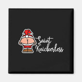Aimant St. Knickerless Funny Mooning Santa Claus Christma (Devant)