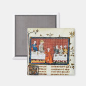 Aimant St. Louis Feeding,'Life and Miracles St. (Recto/Verso)