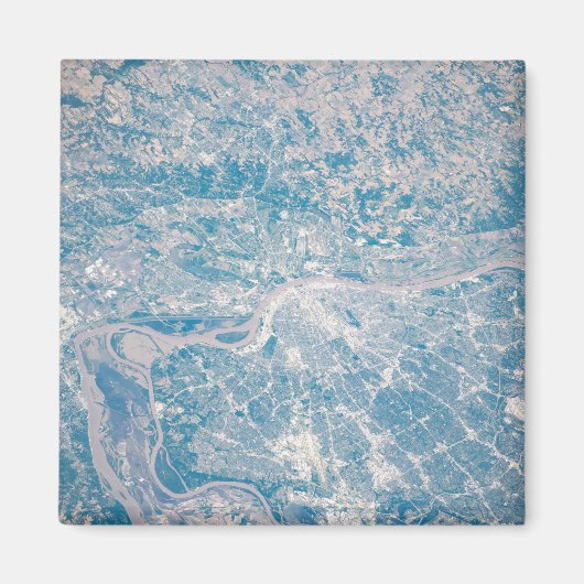 Aimant St. Louis, Missouri Le Long Du Mississippi. (Devant)