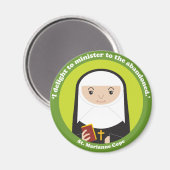Aimant St. Marianne Cope (Recto/Verso)