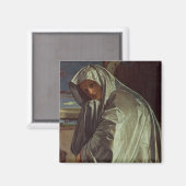 Aimant St. Mary Magdalene approchant le Sepulcher (Recto/Verso)