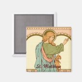 Aimant St. Matthieu l'Apôtre (RLS 10) (Recto/Verso)