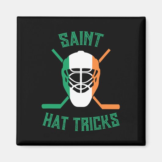 Aimant St Patrick#39 ; s Jour Saint Casquette Tricks Drap (Devant)