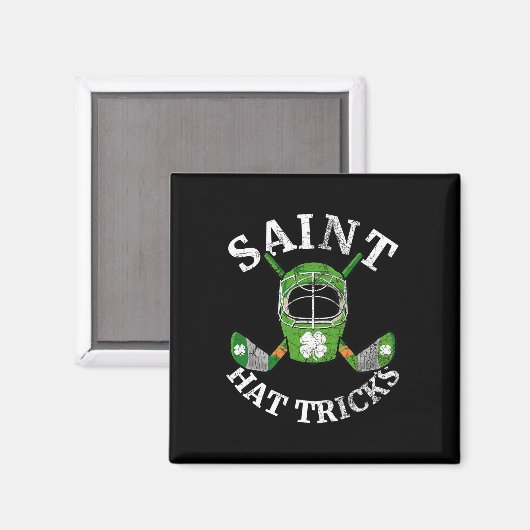 Aimant St. Patrick#39 ; s Jour Saint Casquette Tricks Hoc (Recto/Verso)
