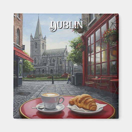 Aimant St patrick Cathedral Dublin Irlande Travel (Devant)