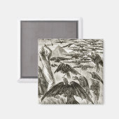 Aimant St. Patrick et les oiseaux démons, de 'The Trias T (Recto/Verso)