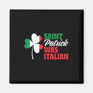 Aimant St Patrick Était Shamrock Italien Clover Saint Par