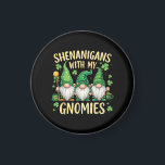 Aimant St Patrick’s Day Lucky Shamrock Gnome<br><div class="desc">St Patrick’s Day Lucky Shamrock Gnome</div>