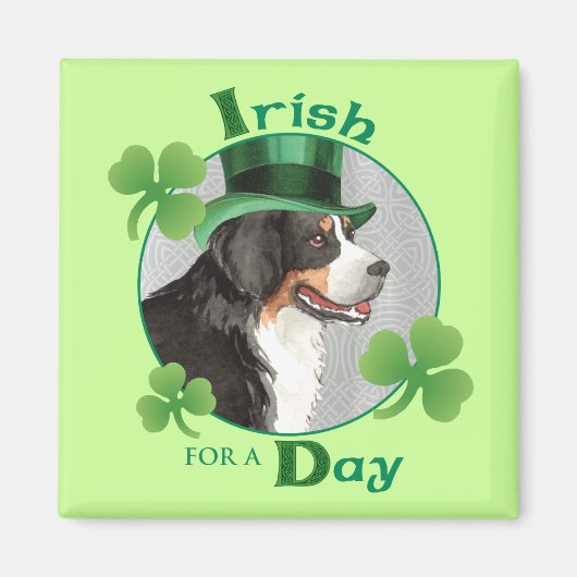 Aimant St. Patrick's Day Berner (Devant)