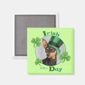 Aimant St. Patrick's Day Min Pin (Recto/Verso)