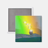 Aimant St. Patrick's Day - Rainbow Gold (Recto/Verso)