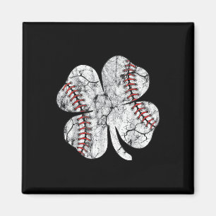 Aimant St. Patricks Day Shamrock Baseball Saint Paddys Ki