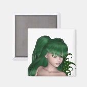 Aimant St. Patrick's Day Sprite 1 - Green Fairy (Recto/Verso)