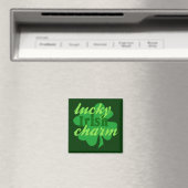 Aimant St. Patrick's Heart Lucky Charm (In Situ (Lave-vaisselle))