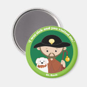 Aimant St. Roch (Recto/Verso)