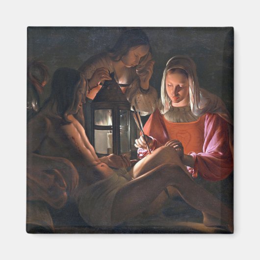 Aimant St. Sebastian Embracé par Irène, La Tour (Devant)