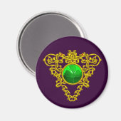 AIMANT ST. SHAMROCK DU COEUR CELTIQUE DE LA JOURNÉE DE PA (Recto/Verso)