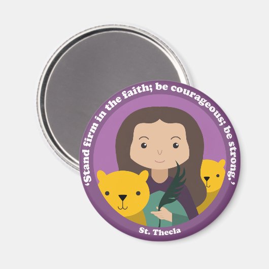 Aimant St. Thecla (Recto/Verso)