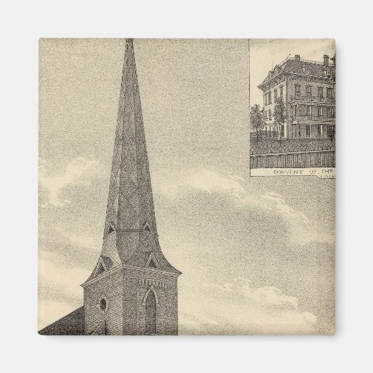 Aimant St. Theresa's Church, Nebraska (Devant)