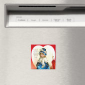 Aimant St. Valentine's Greeting (In Situ (Lave-vaisselle))