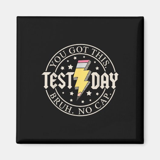 Aimant Staar State Test Day Motivation Vous Avez Ce Br (Devant)