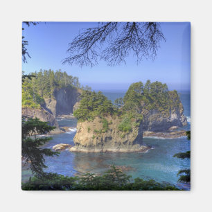 Aimant Stacks marins, terres tribales de la nation Makah,