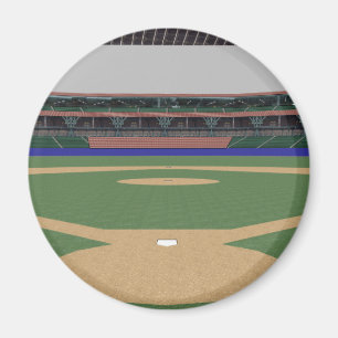 Aimant Stade de baseball : Modèle 3D :
