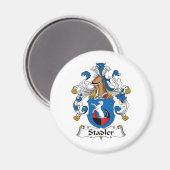 Aimant Stadler Family Crest (Recto/Verso)